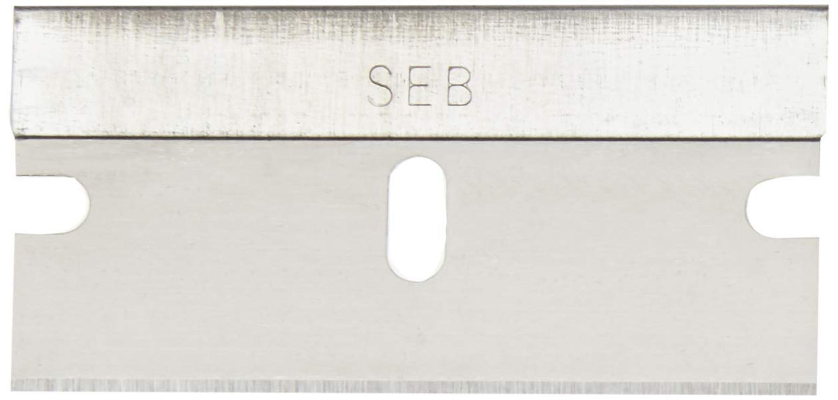 Single Edge Razor Blades, High Carbon Steel, 100-Pack F8666