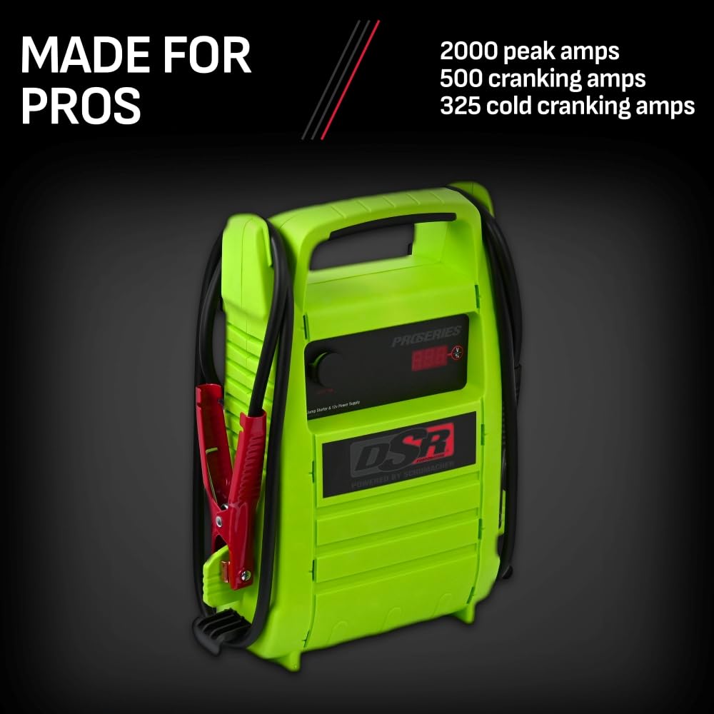 Portable 12V Jump Starter & Power Station 2000 Peak Amps V392676