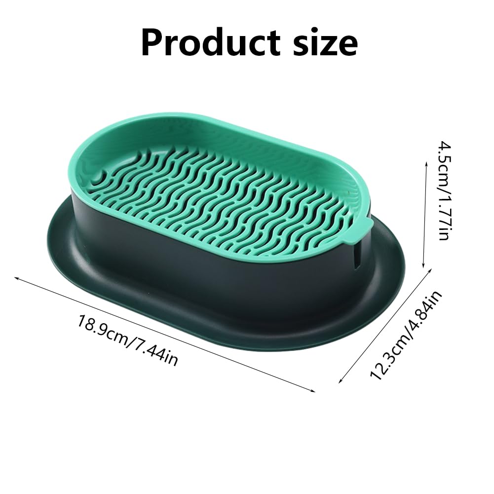 Cat Grass Planter, Hydroponic Trays, Soil-Free Planter (3PCS) V536