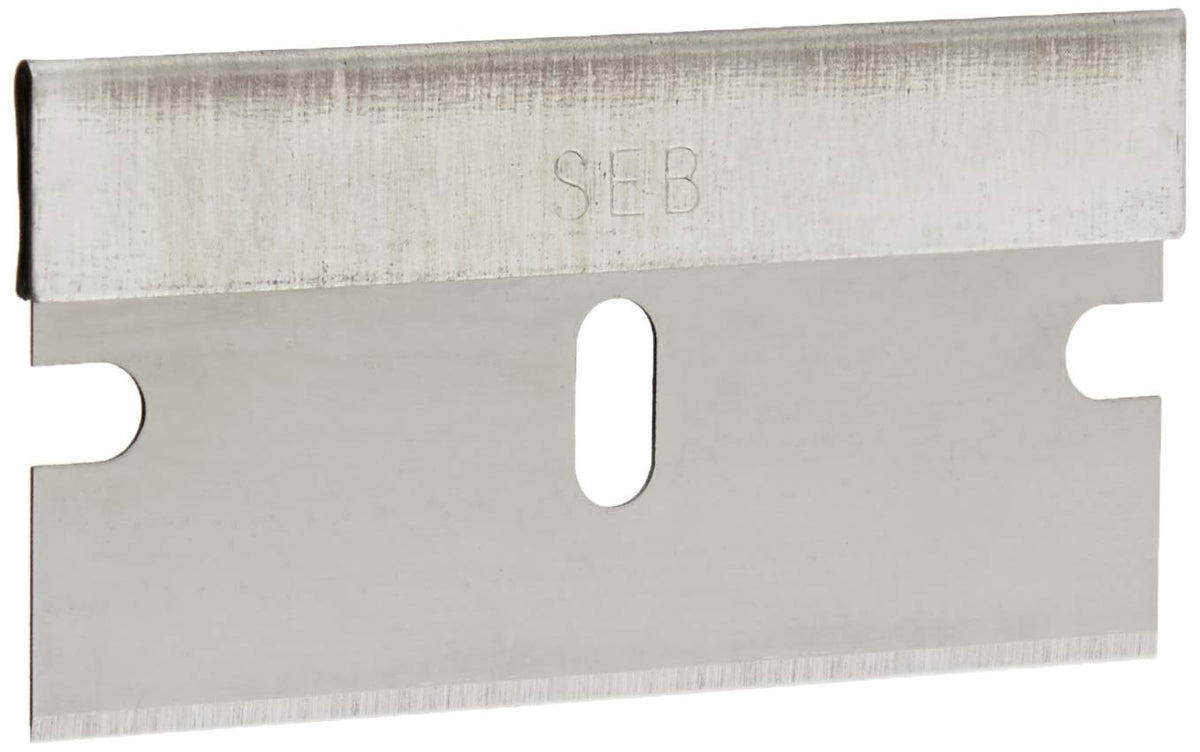 Single Edge Razor Blades, High Carbon Steel, 100-Pack F8666