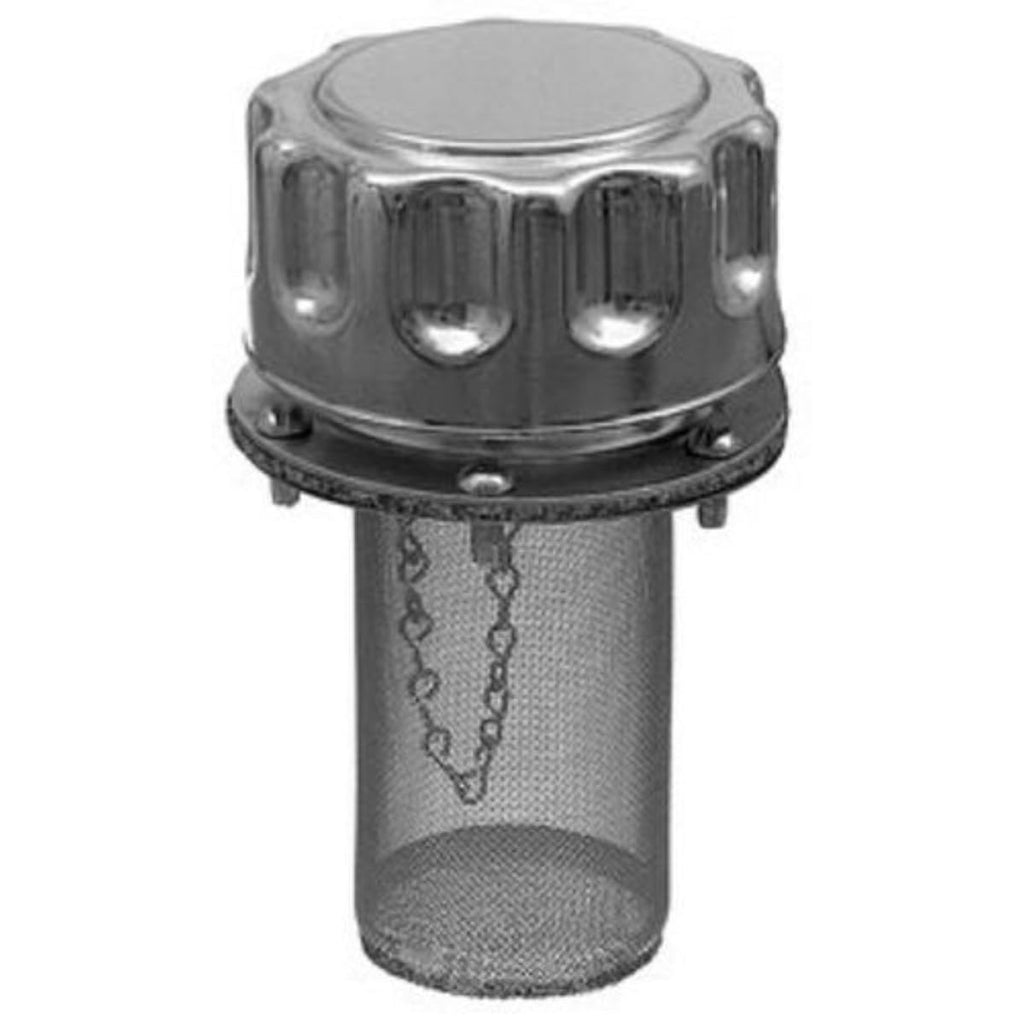 Chrome Hydraulic Filler-Strainer Breather Cap M785
