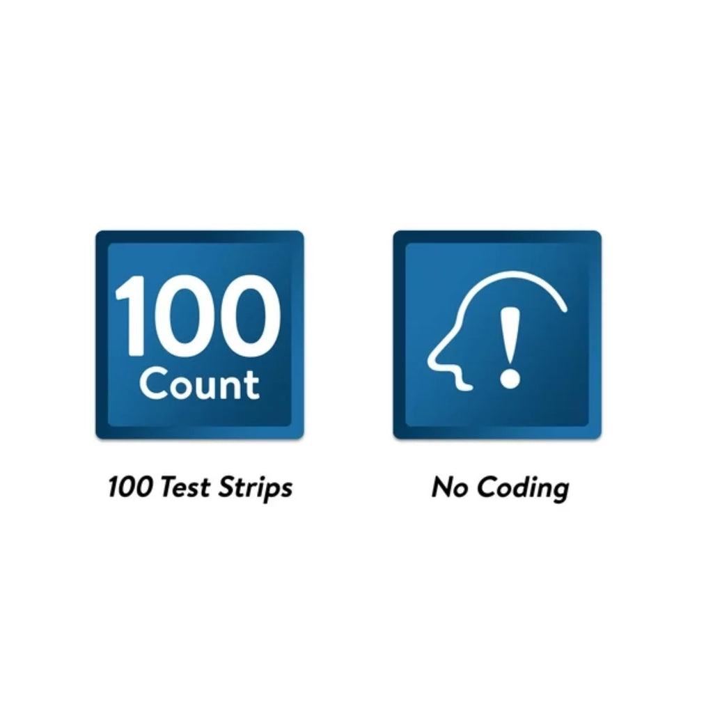 Blood Glucose Test Strips 100 Count U7407