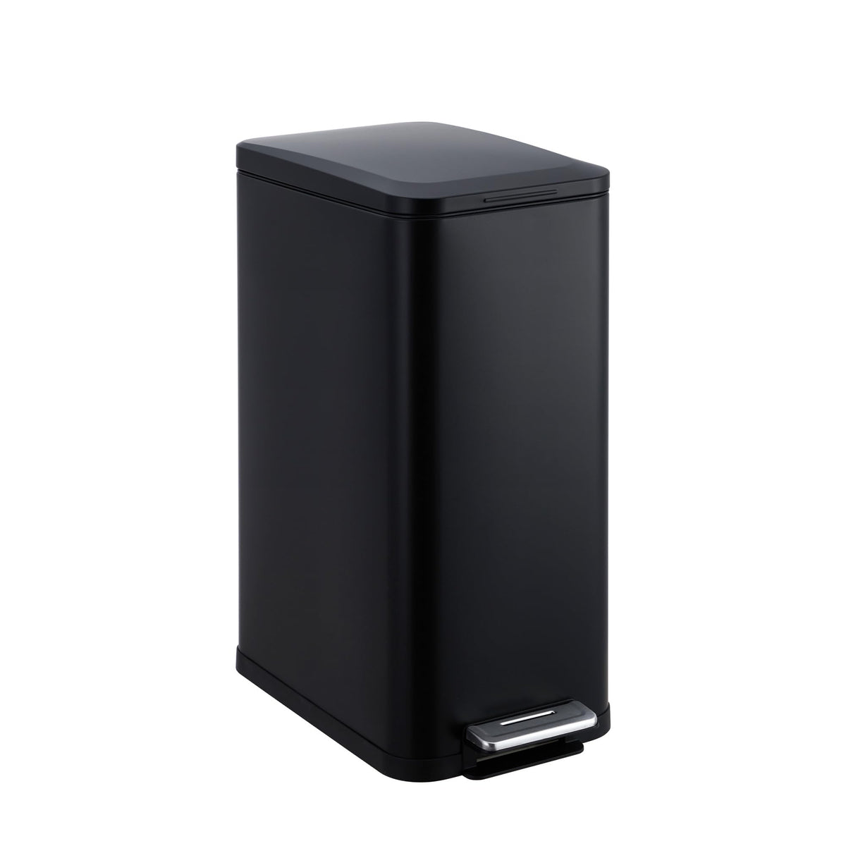 50L Stainless Steel Step Trash Can with Lid O36505