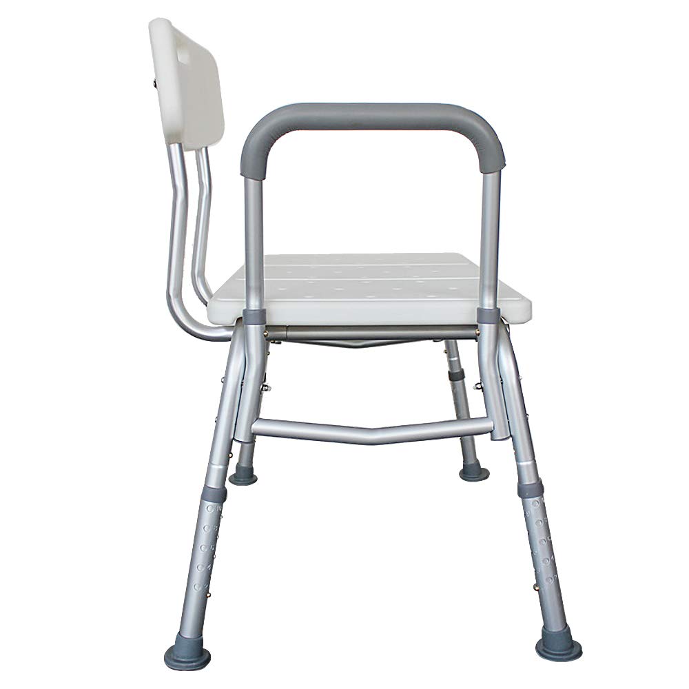 Adjustable Transfer Bench with Back & Arm X3802