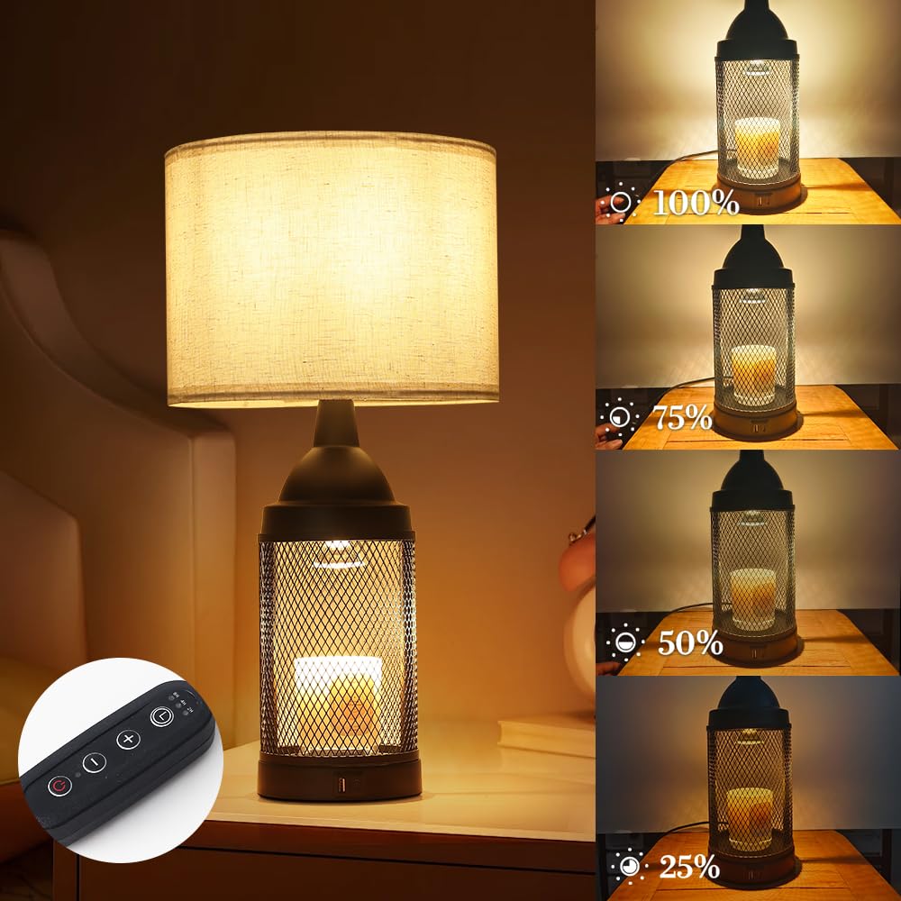 Electric Candle Warmer Lamp with 2 Bulbs Q3762