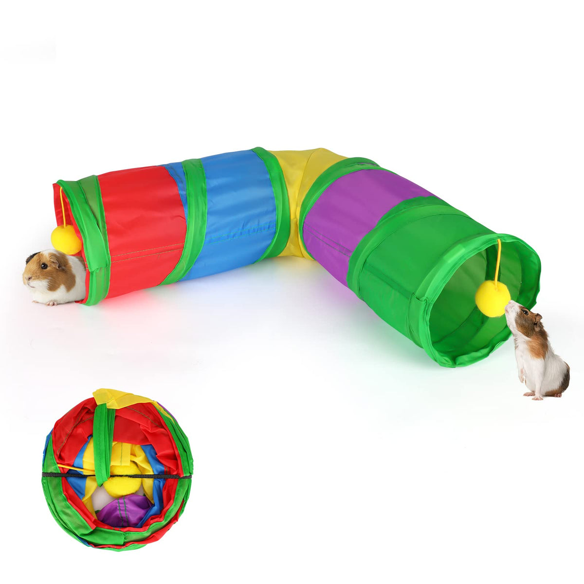 Guinea Pig Tunnels and Tubes Collapsible Y27360