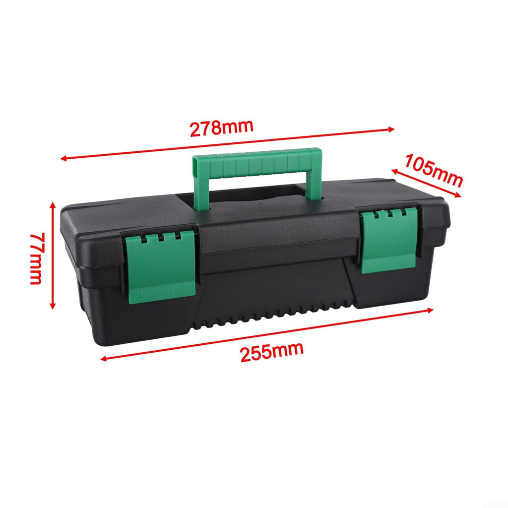 10 Inch Plastic Toolbox with Secure Latch F104