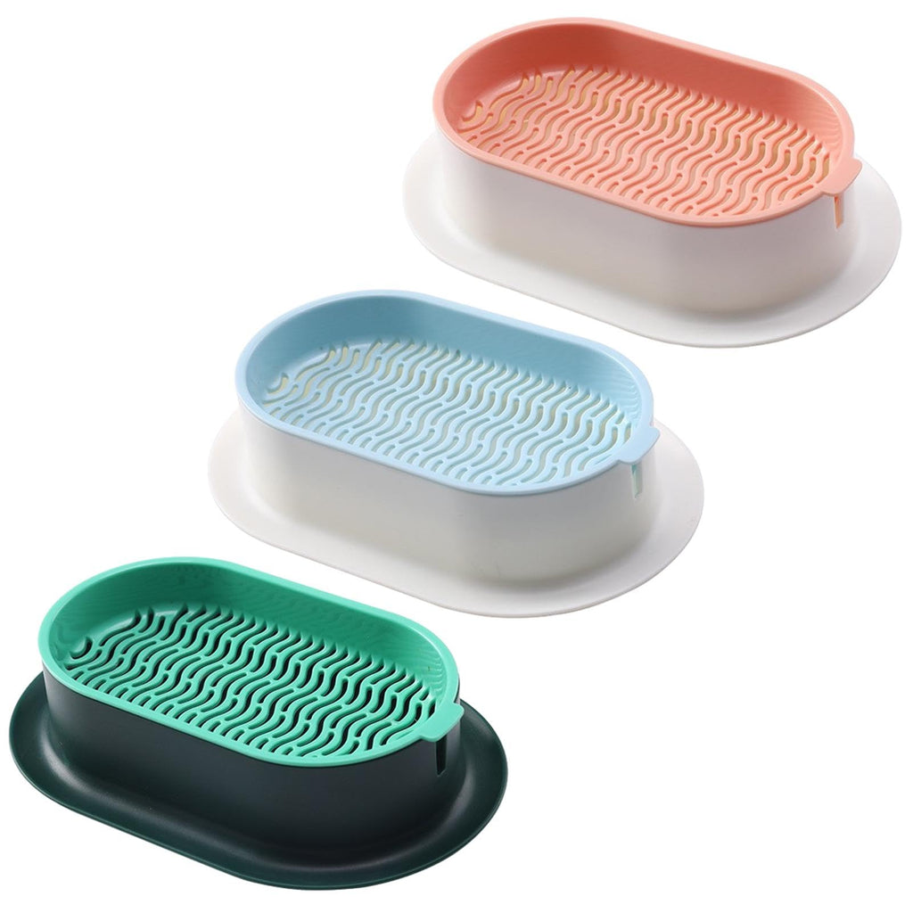 Cat Grass Planter, Hydroponic Trays, Soil-Free Planter (3PCS) V536