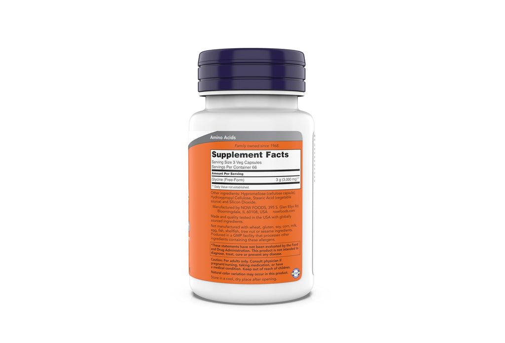 Glycine 1000mg Vegetarian Capsules K170
