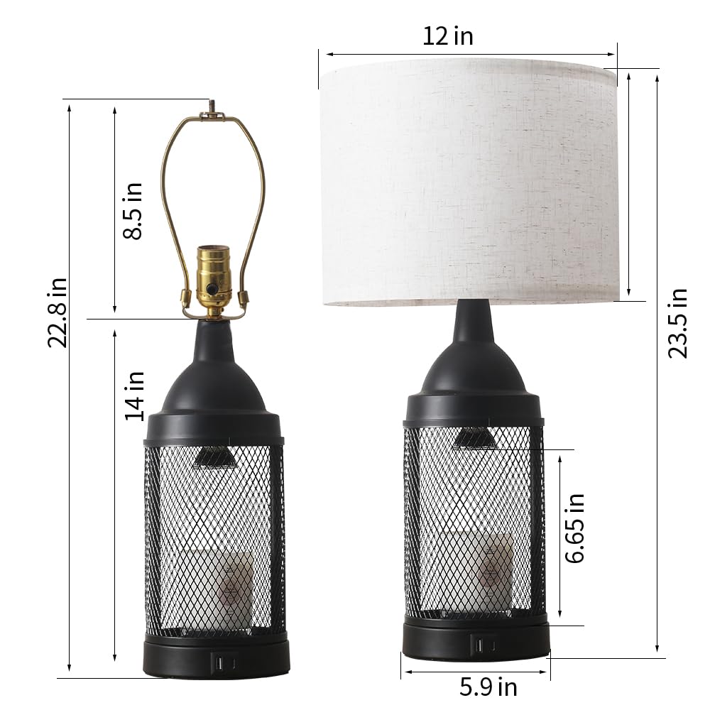 Electric Candle Warmer Lamp with 2 Bulbs Q3762