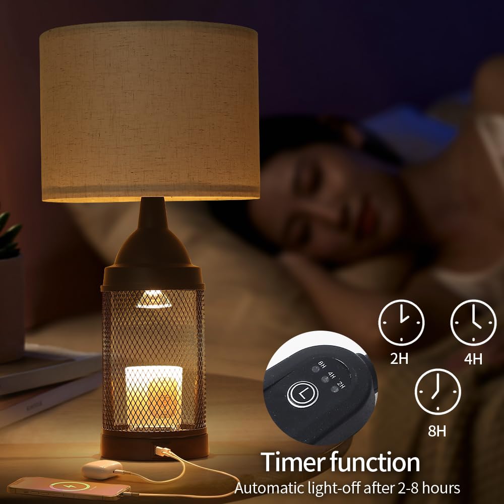 Electric Candle Warmer Lamp with 2 Bulbs Q3762