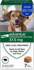 Soft Chew Flea Treatment for Dogs 23-110 lbs. 7 ct M8239