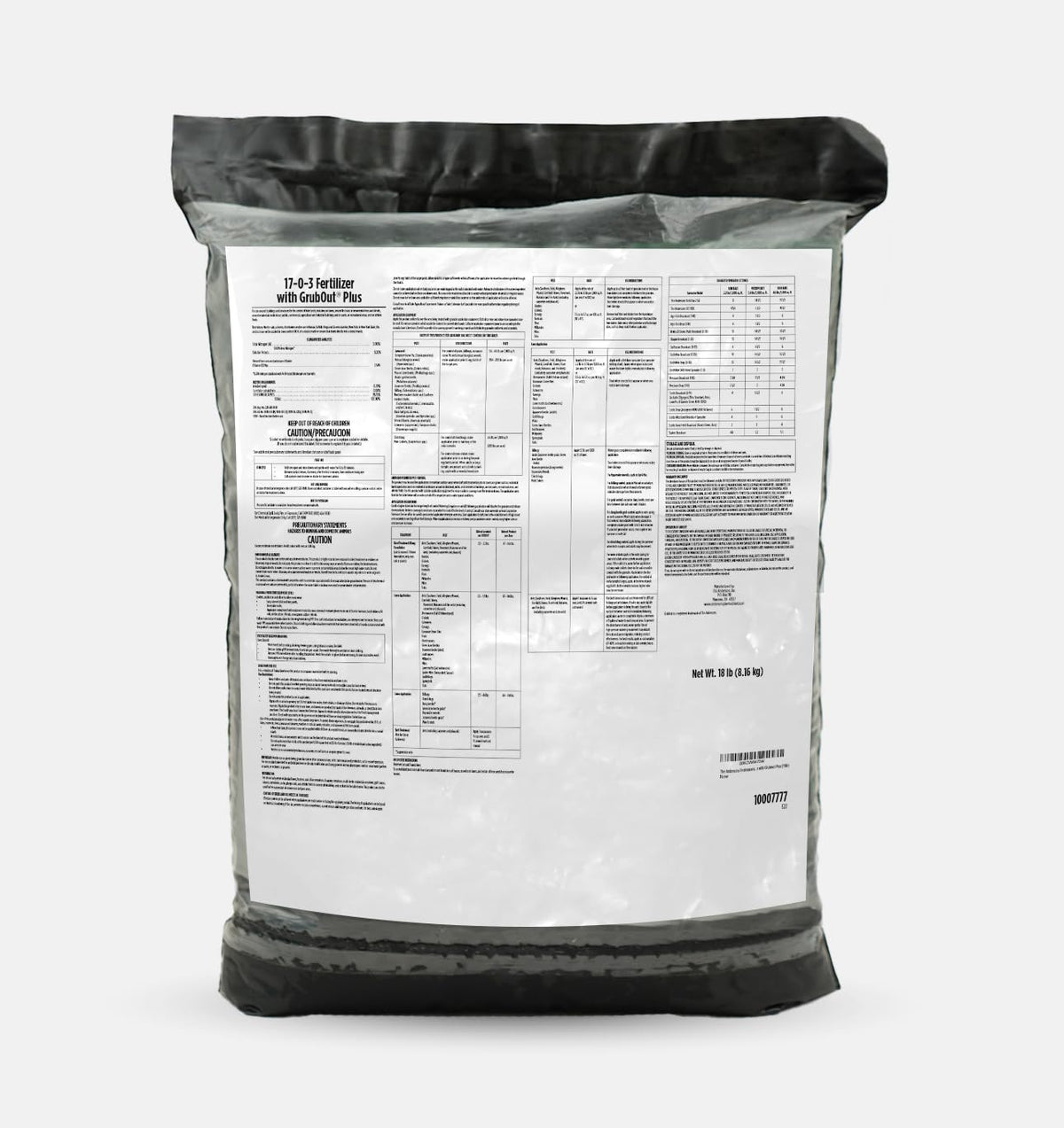 17-0-3 Fertilizer 18,100 sq ft 40lb P110284