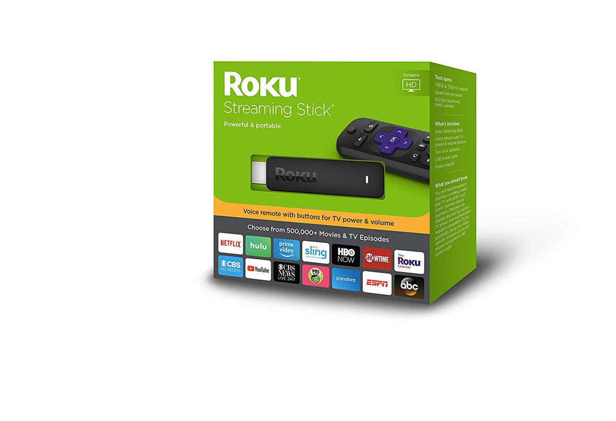 Black Streaming Stick with Voice Remote Z884