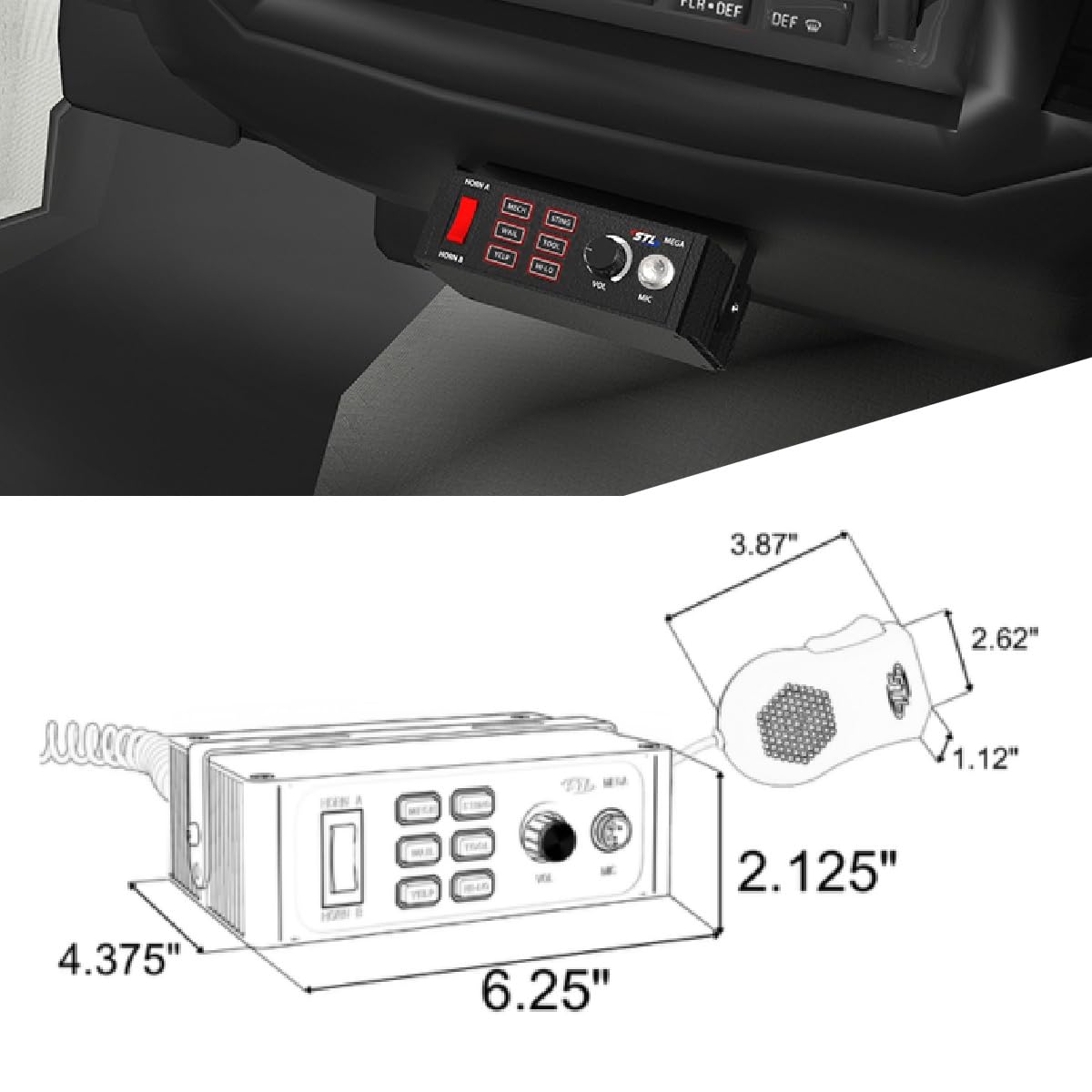 100-Watt Siren System K52372