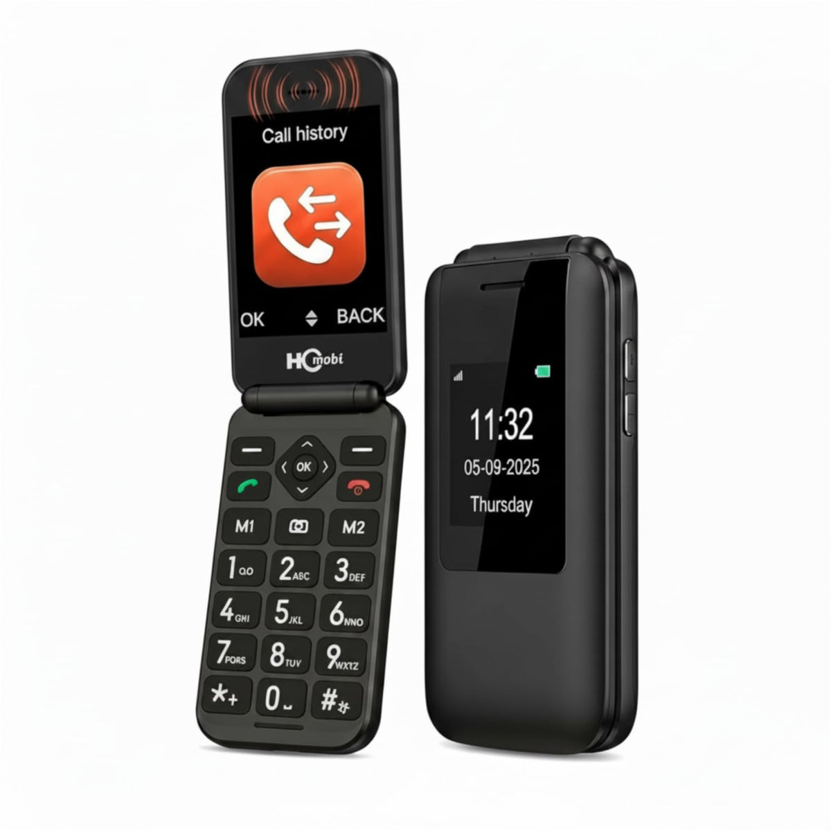 4G Unlocked Flip Phone Dual Screen Z333