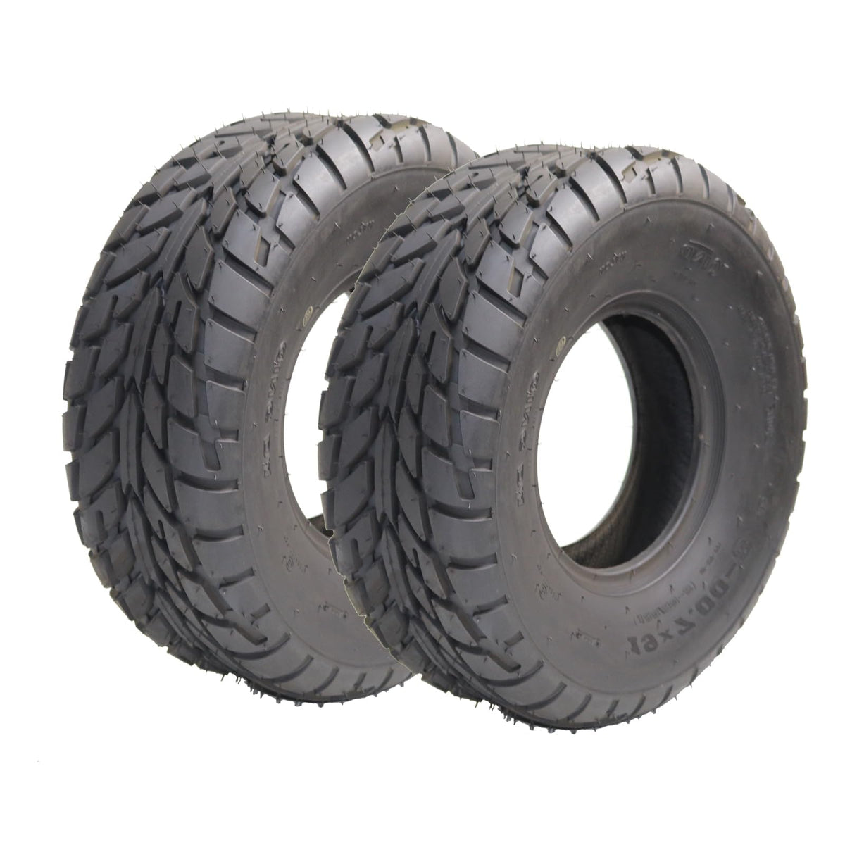 2 Pack 19X7-8 Tubeless All Terrain ATV Tires O920356