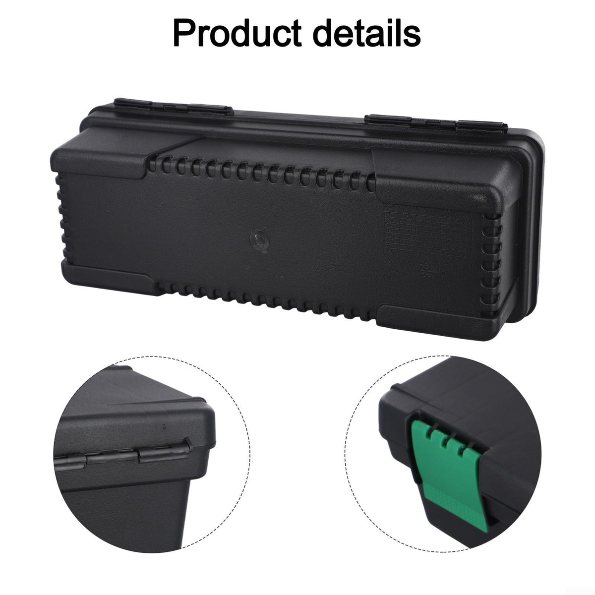 10 Inch Plastic Toolbox with Secure Latch F104