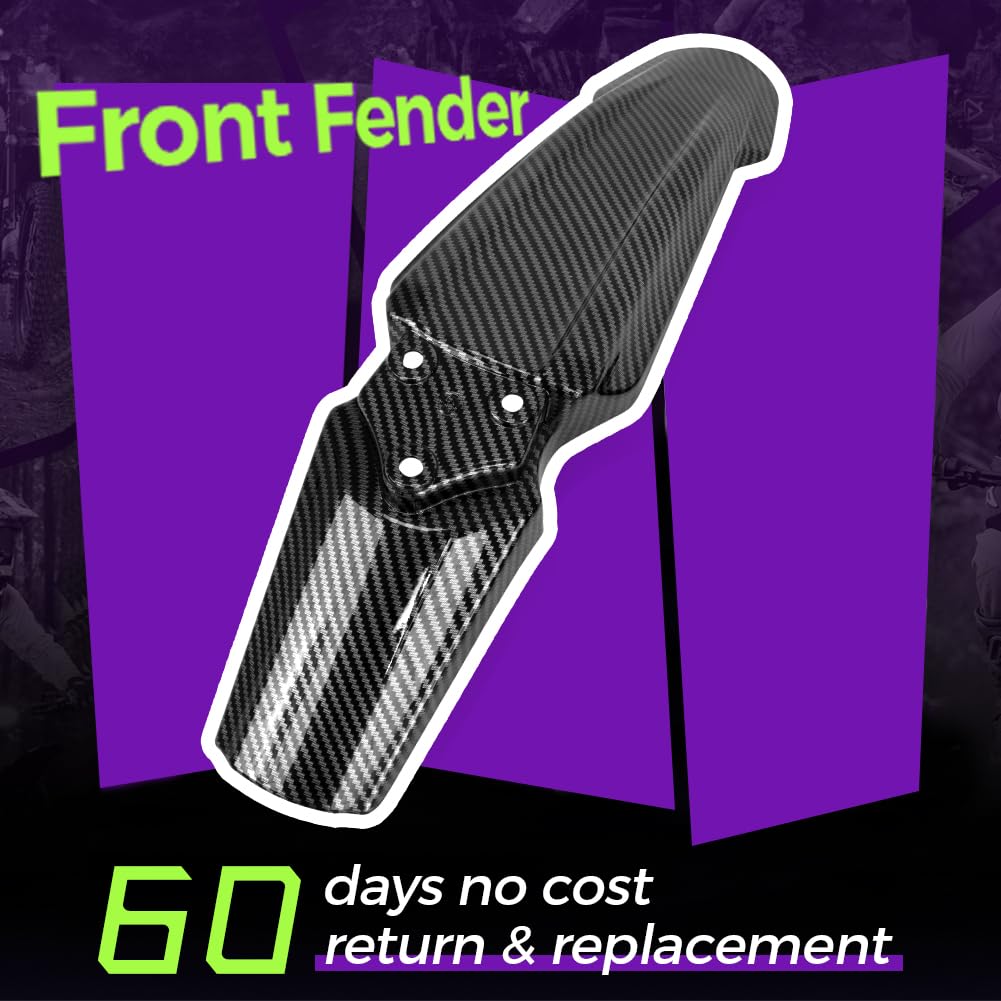 Dirt Bike Front Fender and Rear Mudguard W7236