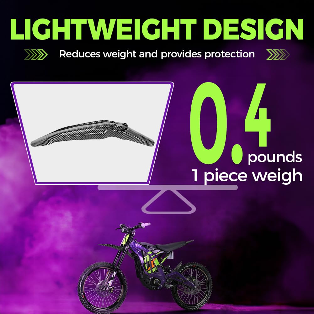 Dirt Bike Front Fender and Rear Mudguard W7236