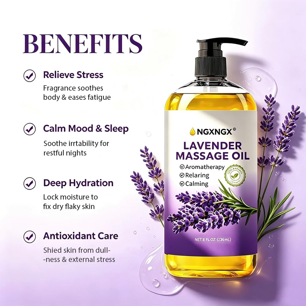 Lavender Massage Oil S550