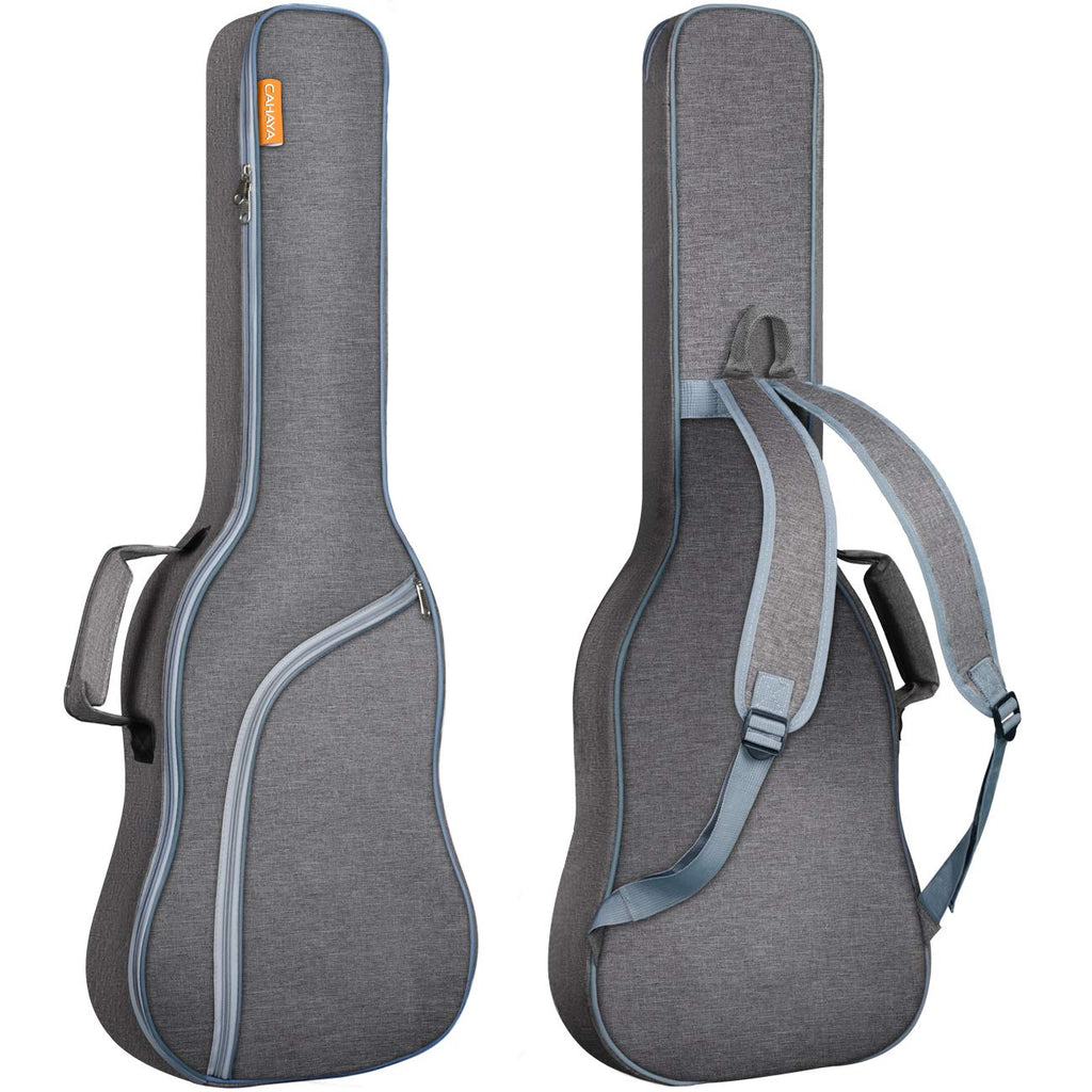Waterproof Hardshell Acoustic Guitar Case with 3 Pockets L397