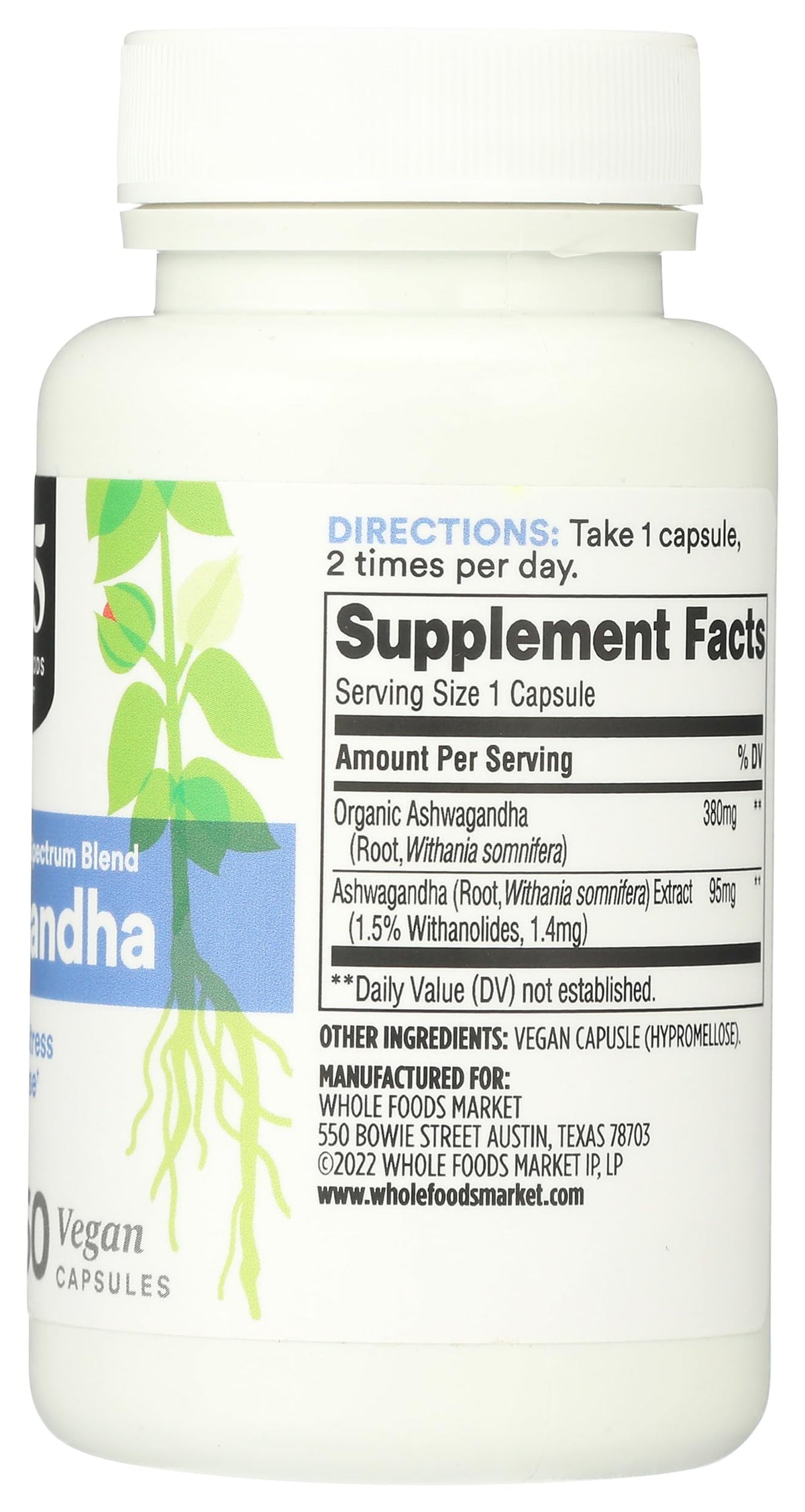 Ashwagandha 60 Count N852822
