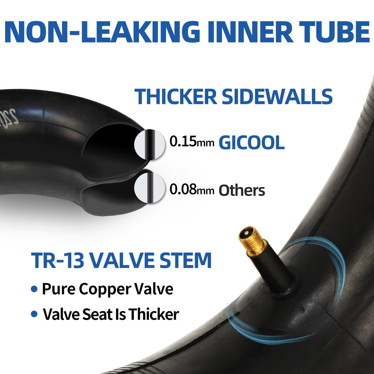 15x6.00-6 Tire and Inner Tube Set, 2 Pack X47075