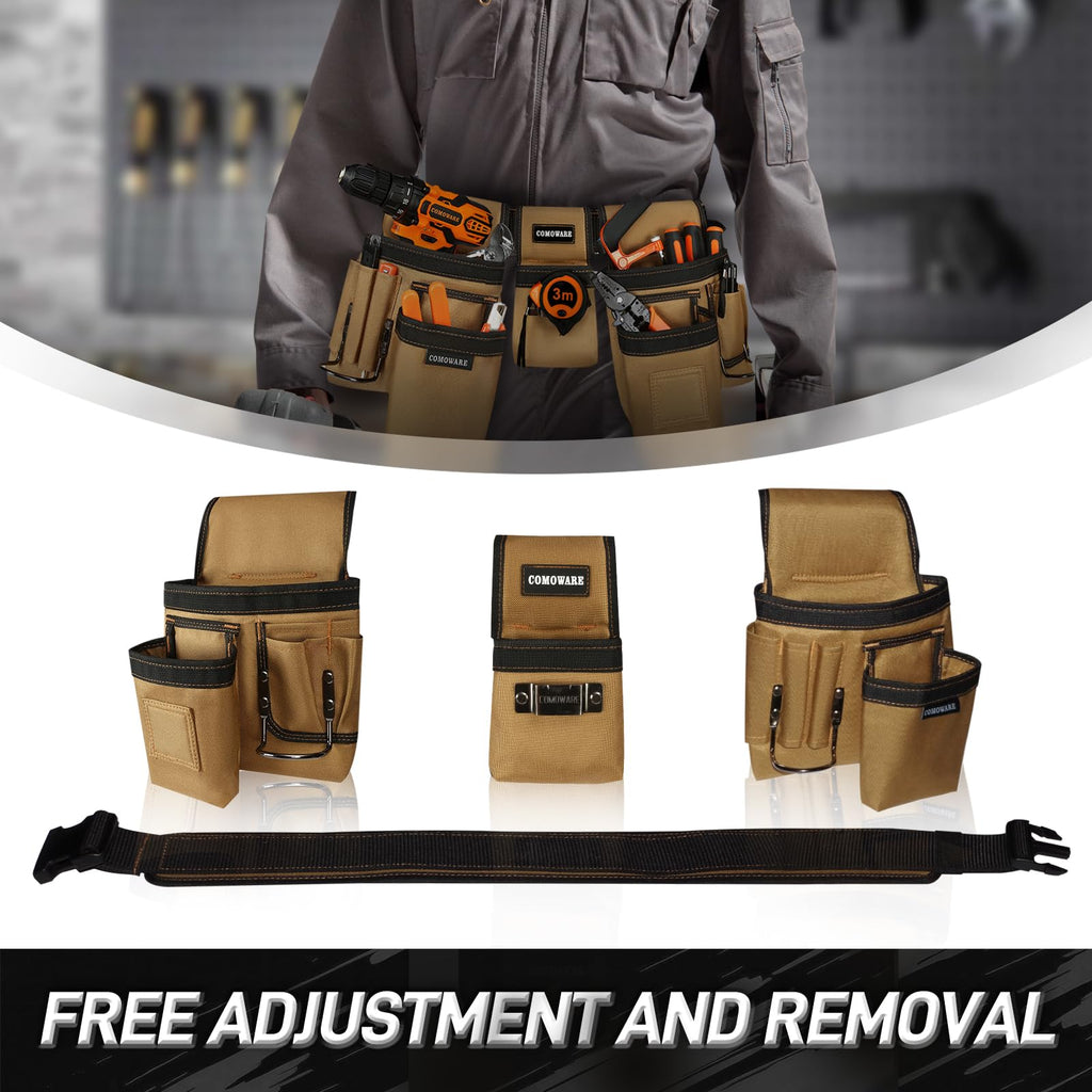 Tool Belt with Adjustable Belt & Magnetic Zone A69259