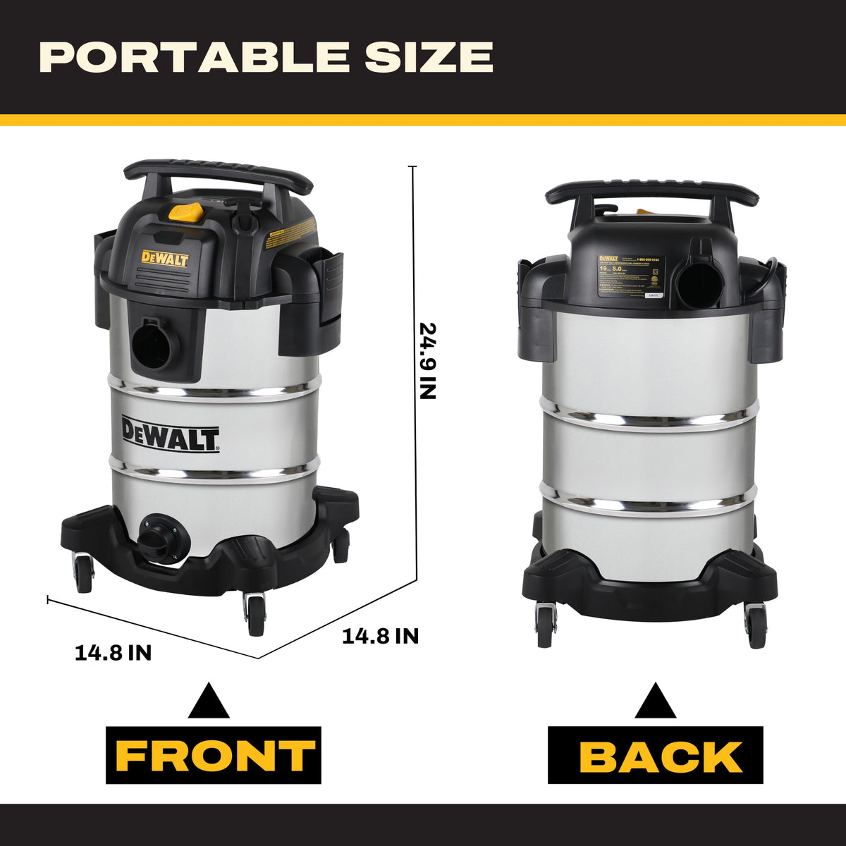 8 Gallon Wet and Dry Shop Vacuum with Blower C7963