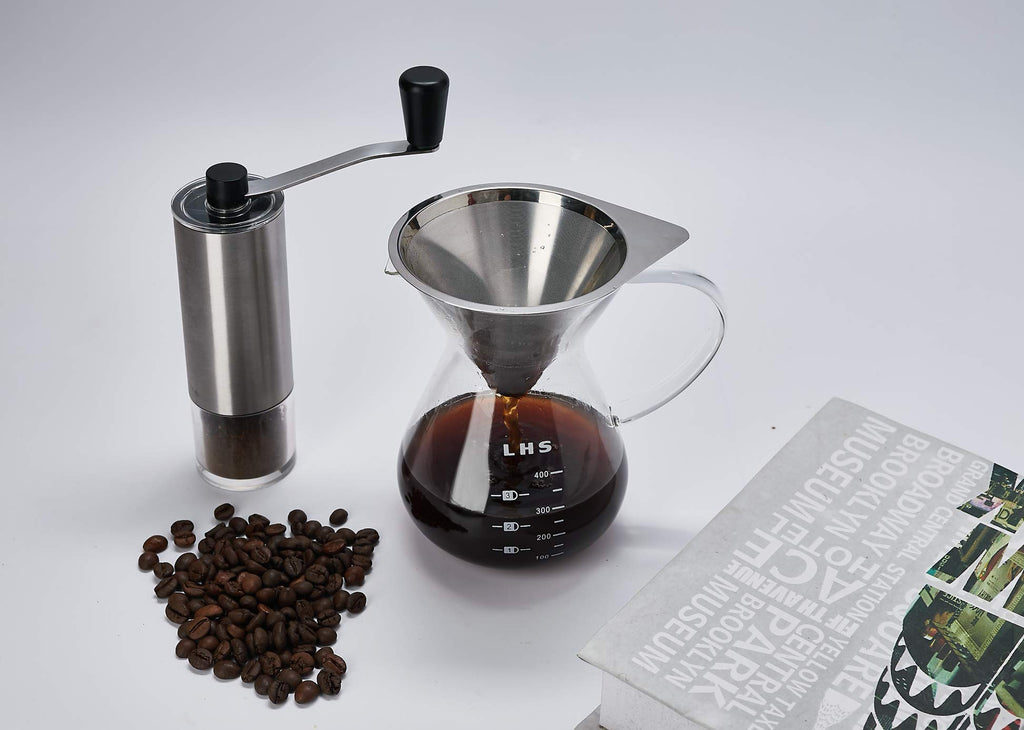 Coffee Grinder Stainless Steel Ceramic Conical Burr P4465