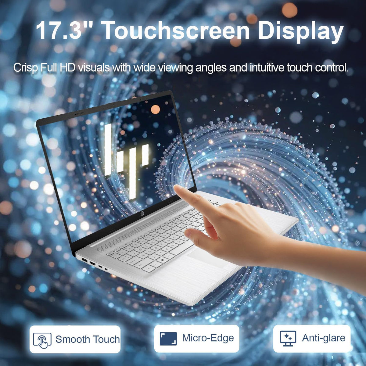 17.3" Touchscreen Laptop AMD Ryzen 3 16GB RAM 512GB SSD A578815