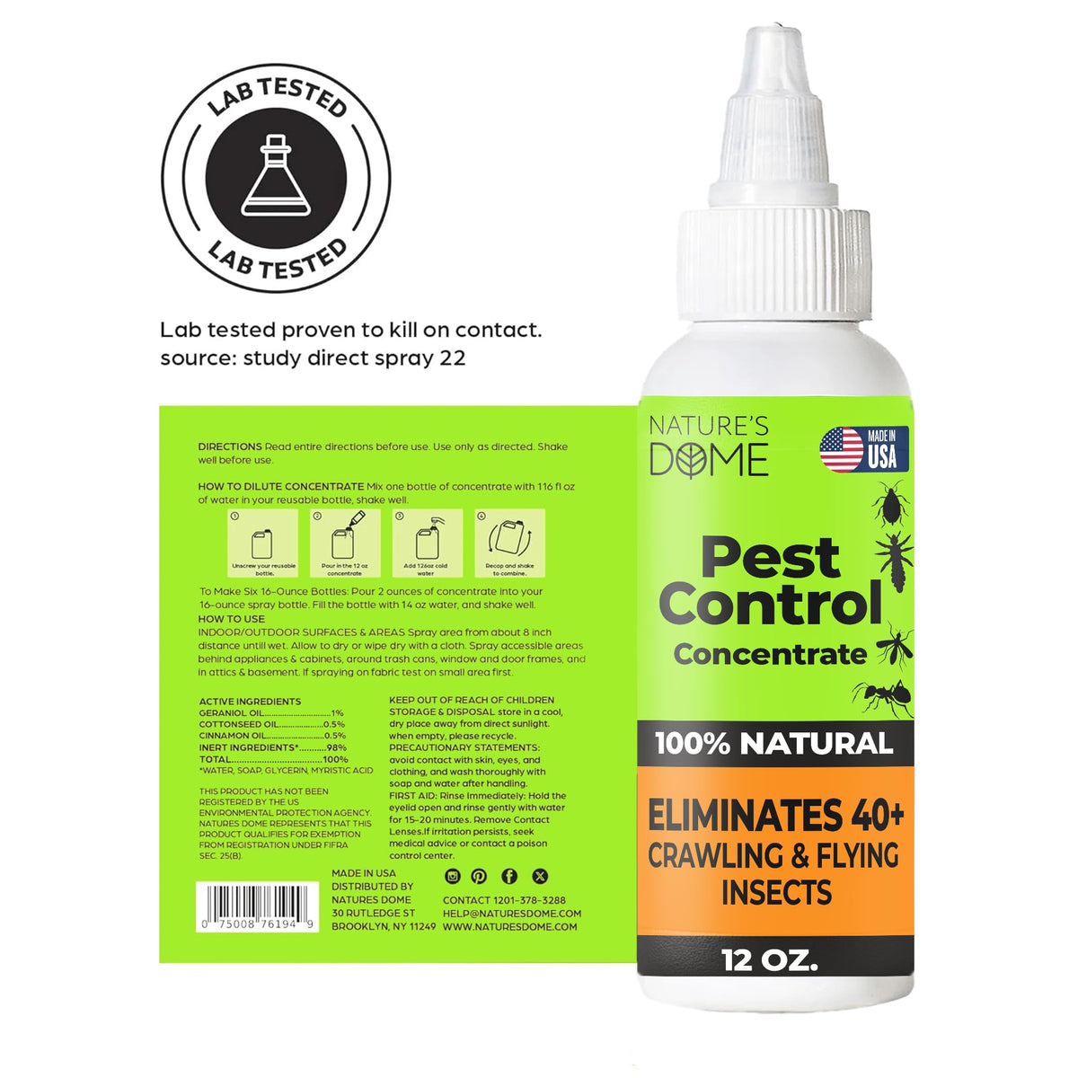 12 Oz Plant-Based Pest Control Concentrate K356560