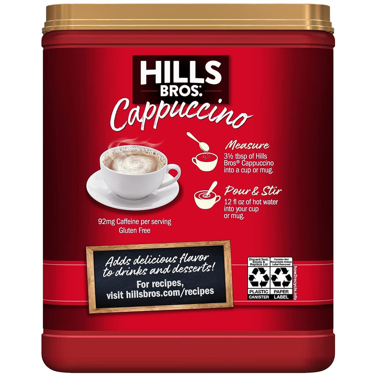 Instant Cappuccino Mix 14 Oz Pack of 3 E561