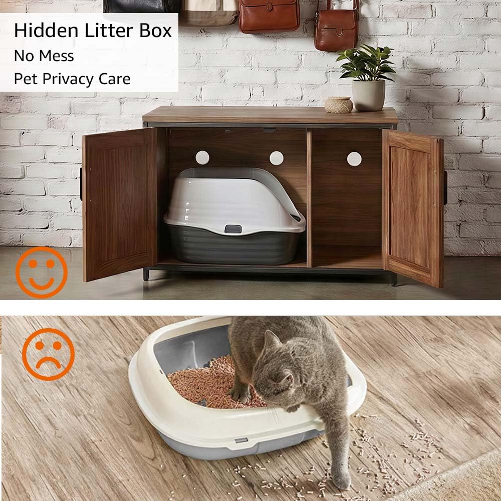 Top Opening Cat Litter Box Enclosure T574724