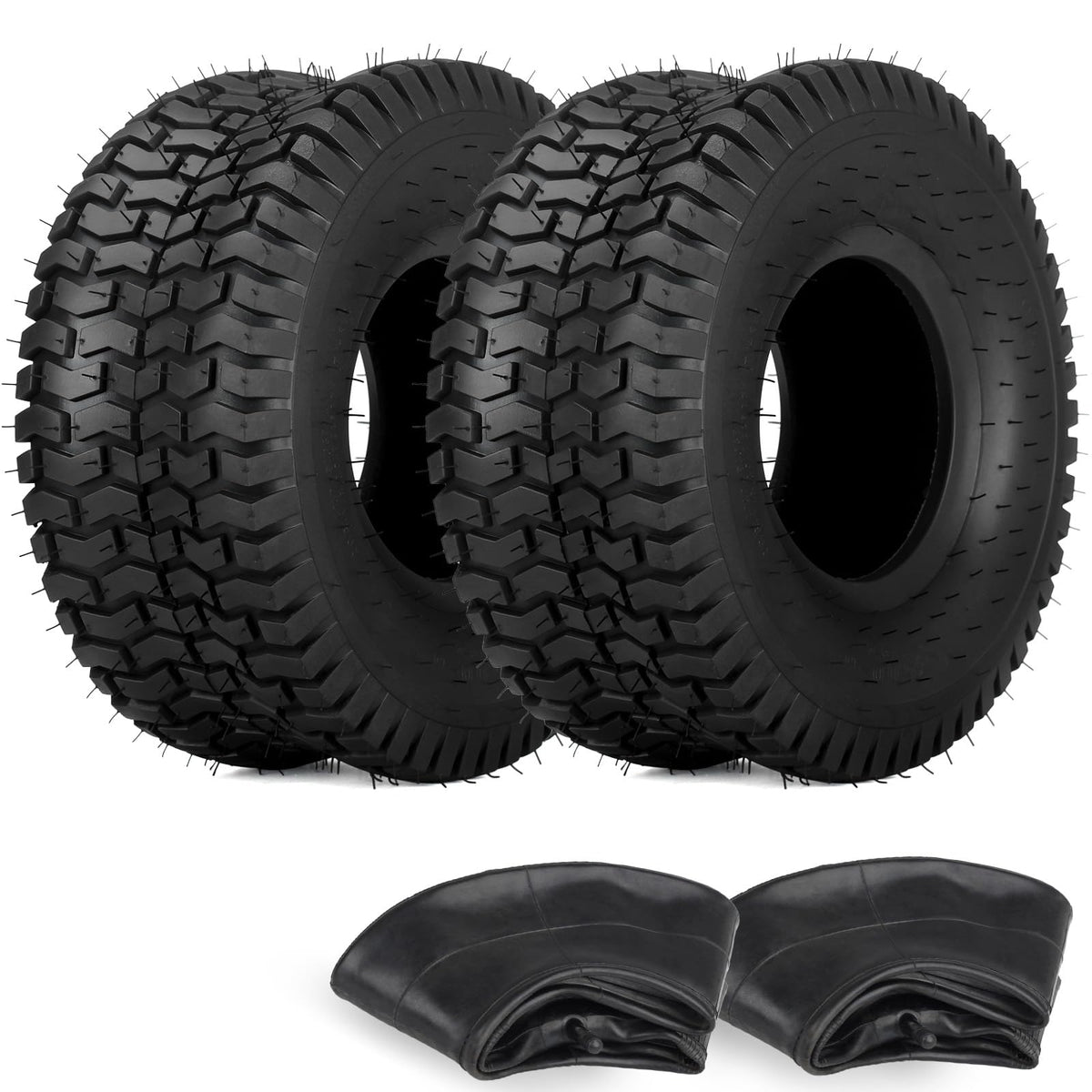 15x6.00-6 Tire and Inner Tube Set, 2 Pack X47075
