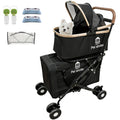 XL Extra-Large Double Pet Stroller with Weather Cover I78906