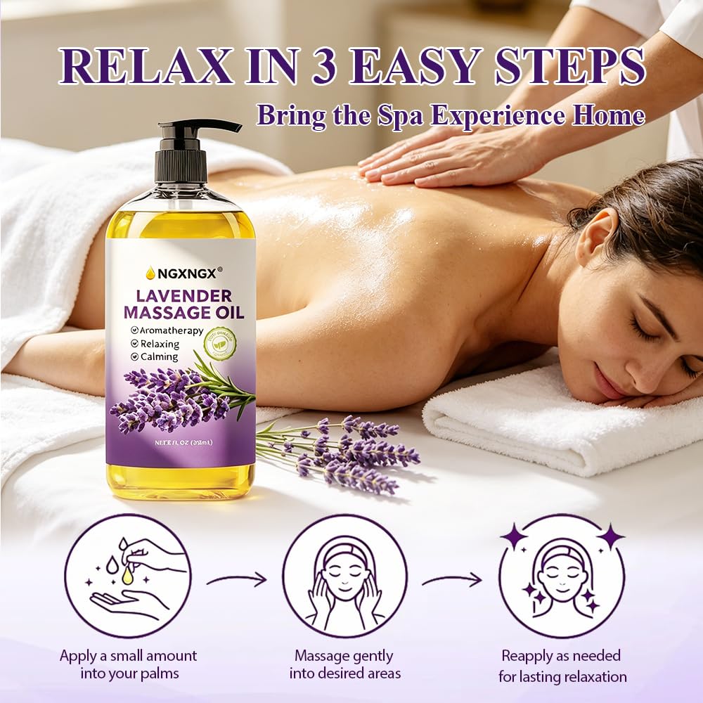 Lavender Massage Oil S550