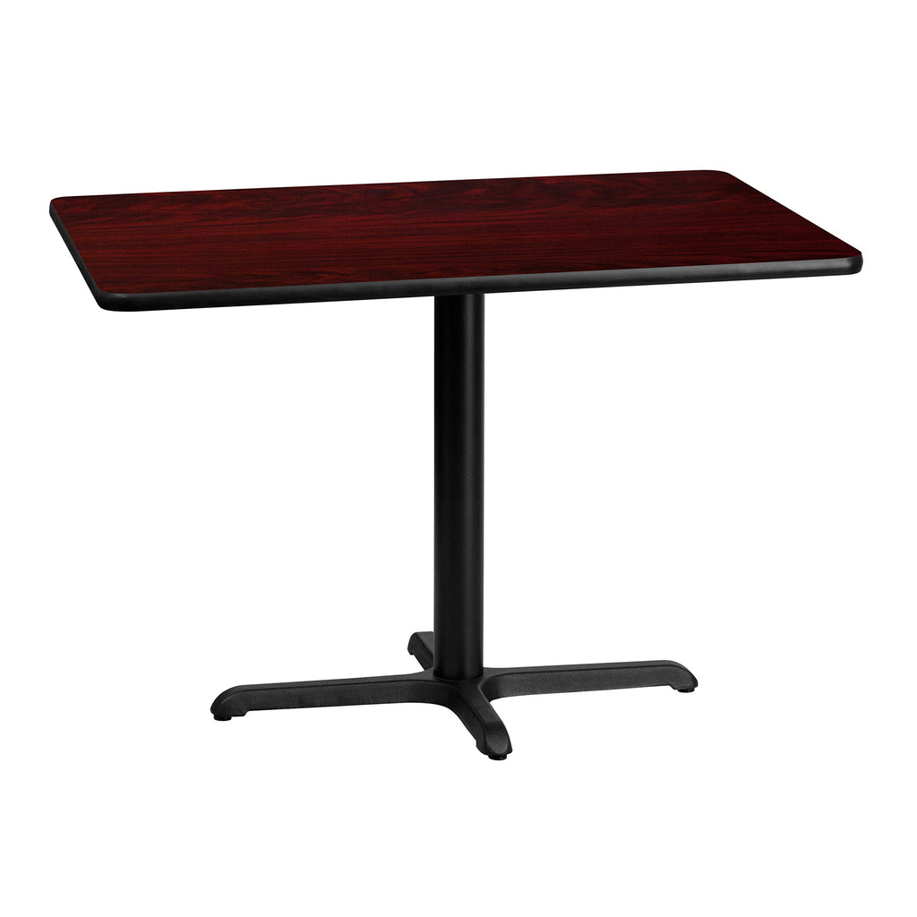 Rectangular Table and X-Base Z922
