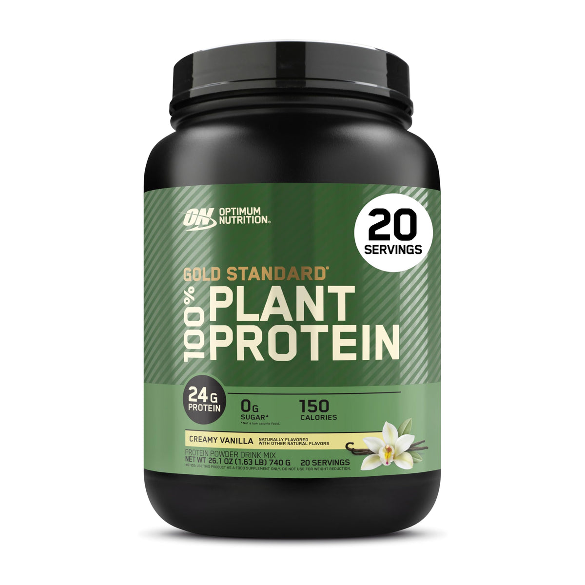 Plant Based Protein Powder Creamy Vanilla 20 Servings Z4216