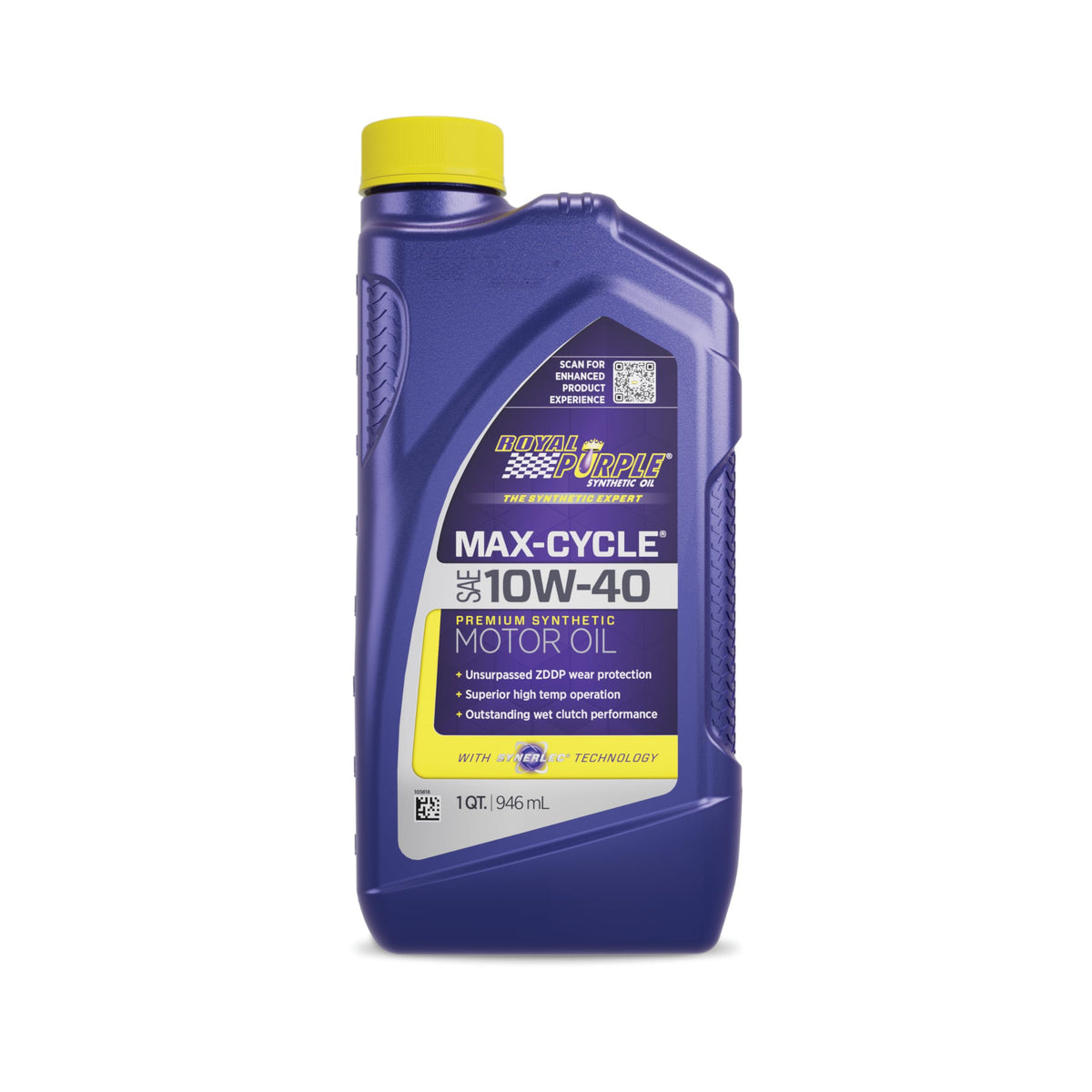 10W-40 High Performance Synthetic Motorcycle Oil 1 Quart Case of 6 F24146