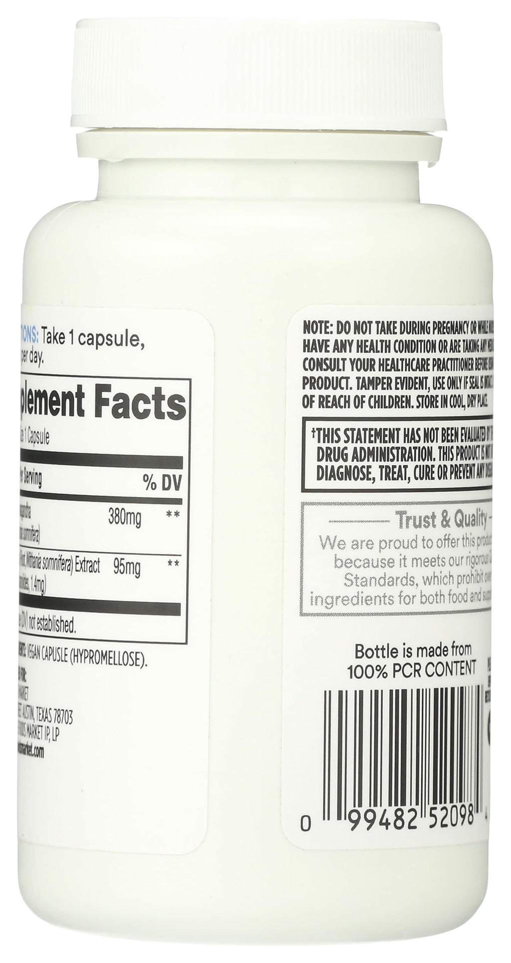 Ashwagandha 60 Count N852822