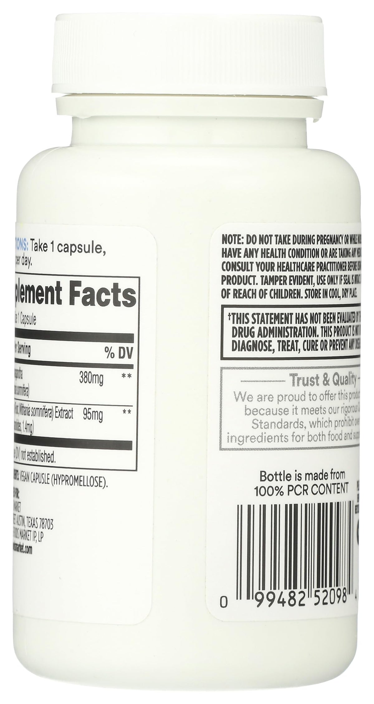 Ashwagandha 60 Count N852822