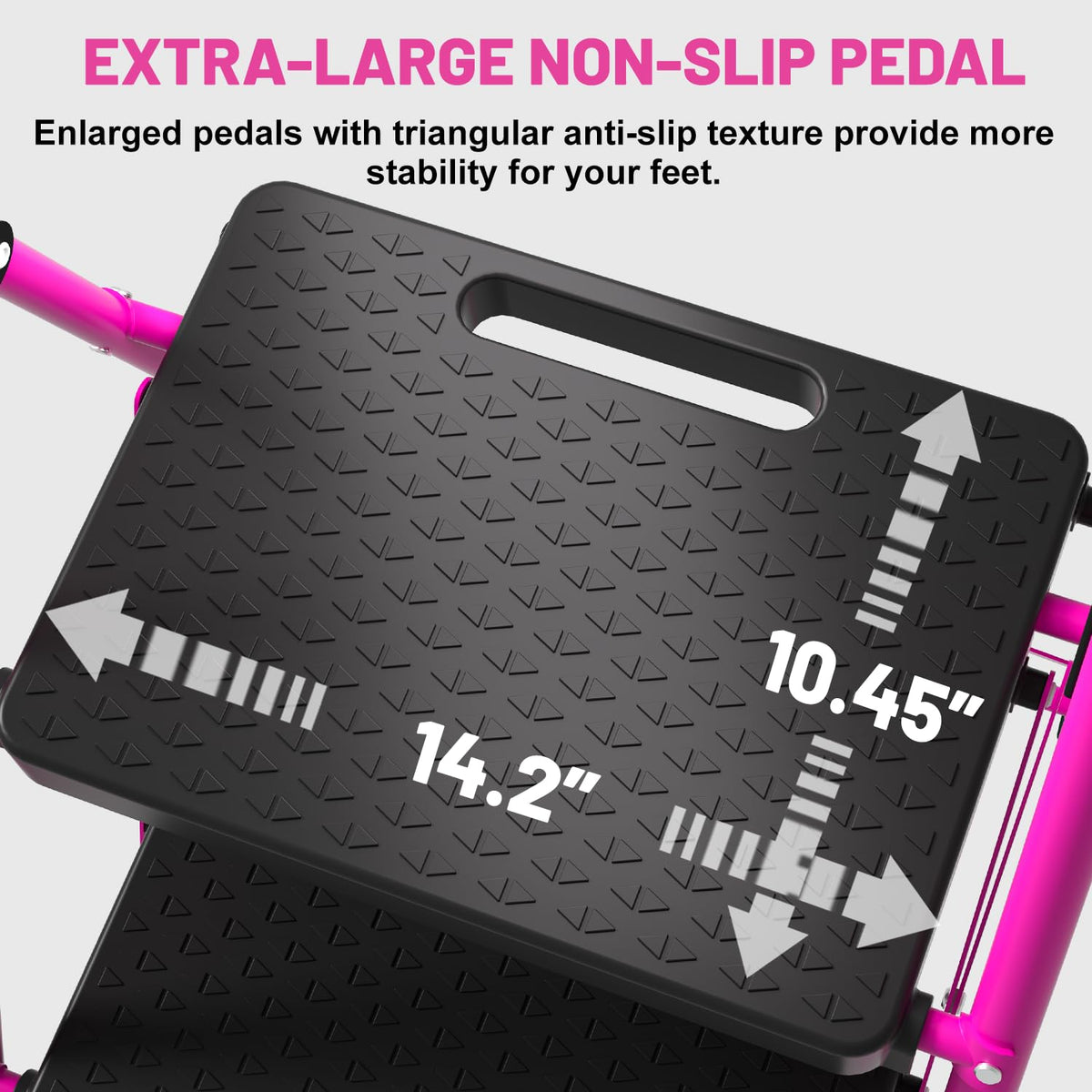 Pink Foldable 2 Step Ladder H8032