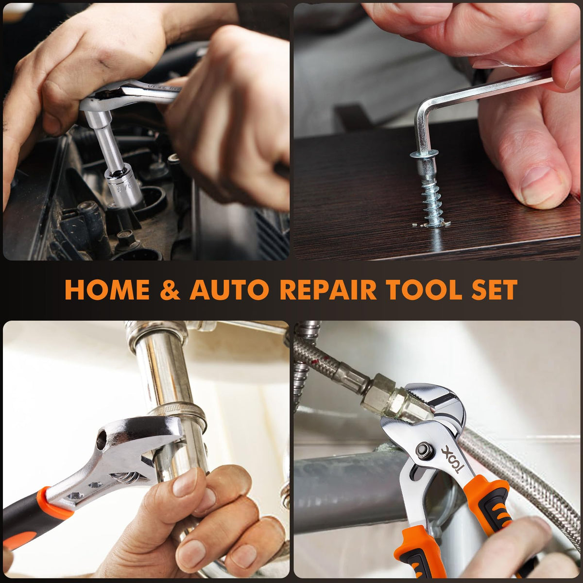 368 Piece Home Repair Tool Kit with Drawer Toolbox S29317