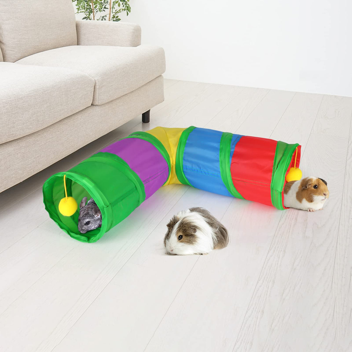 Guinea Pig Tunnels and Tubes Collapsible Y27360