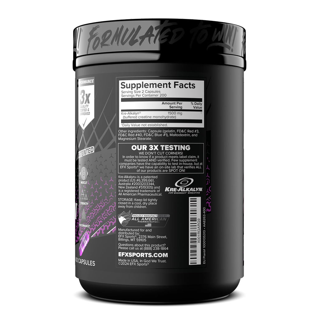 Creatine Monohydrate Capsules N44388