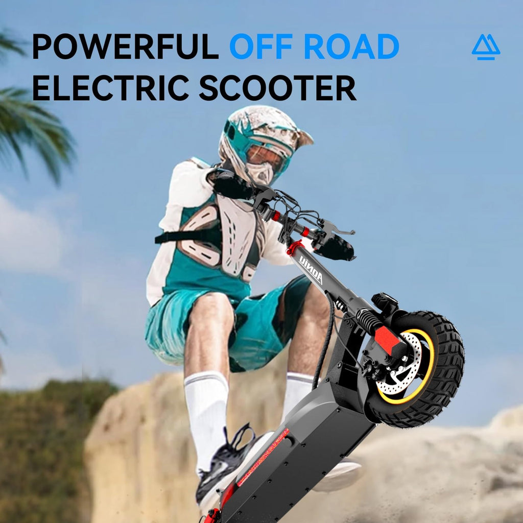 Electric Scooter with Seat 10 inch Off Road Foldable P193