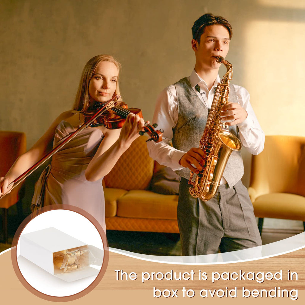 2 Pcs Gold Alto Saxophone Ligature V481