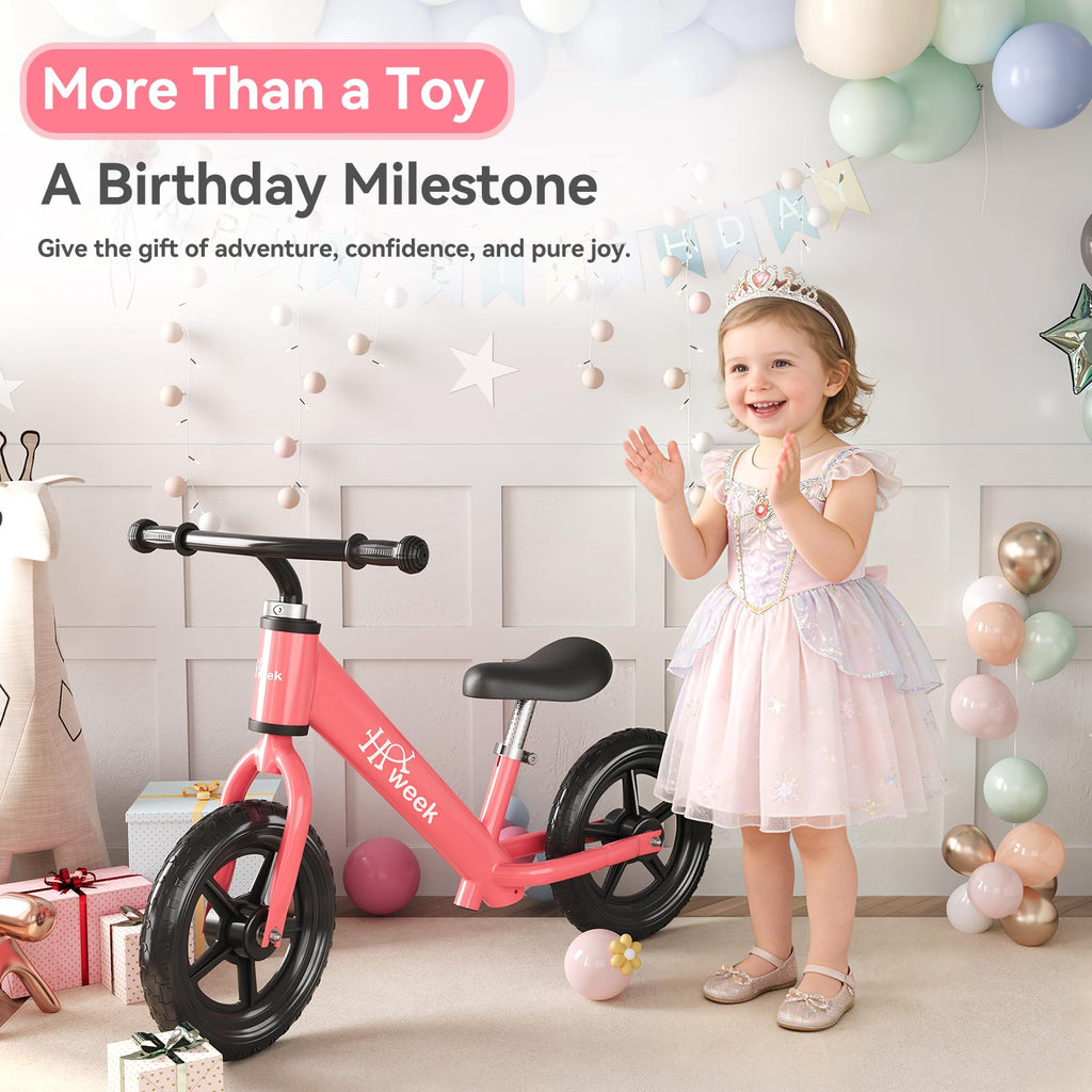 12” No Pedal Adjustable Toddler Balance Bike S544
